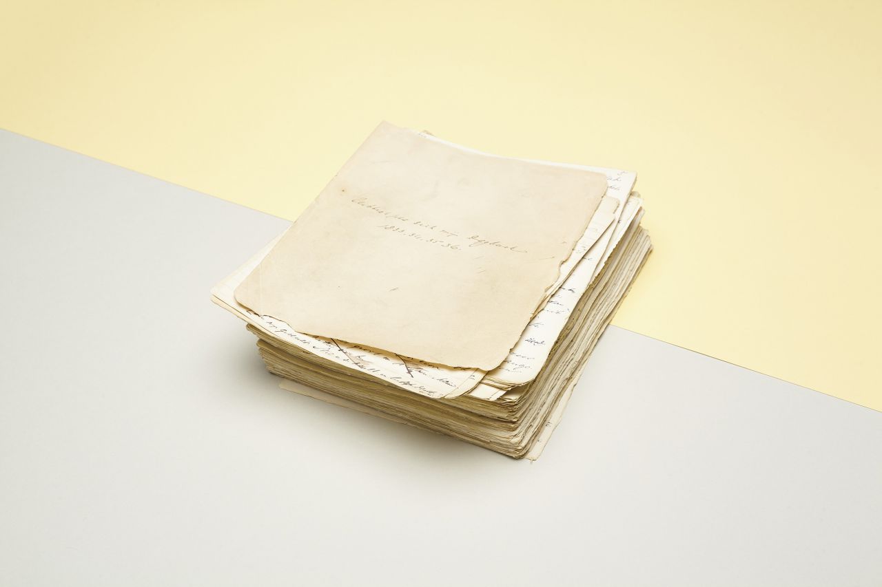 Handschrift 'Uittreksels uit mijn Dagboek 1833, 34, 35, 36' 