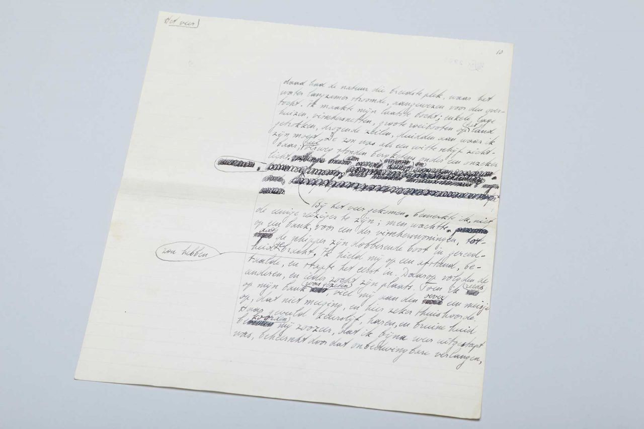 Nethandschrift 'Het veer' (pag. 10)