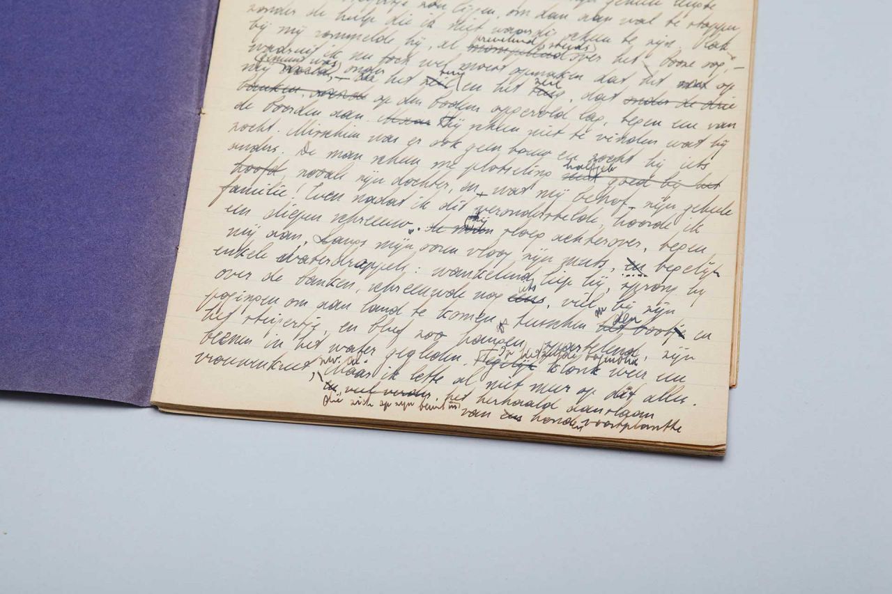 Kladhandschrift 'Het veer' (pag. 19)