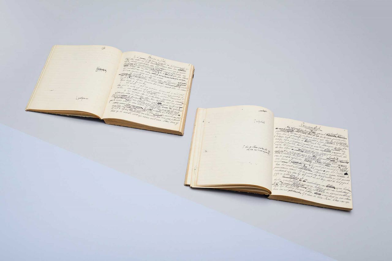 Handschriften 'Barioni en Peter' en 'Parc-aux-Cerfs'