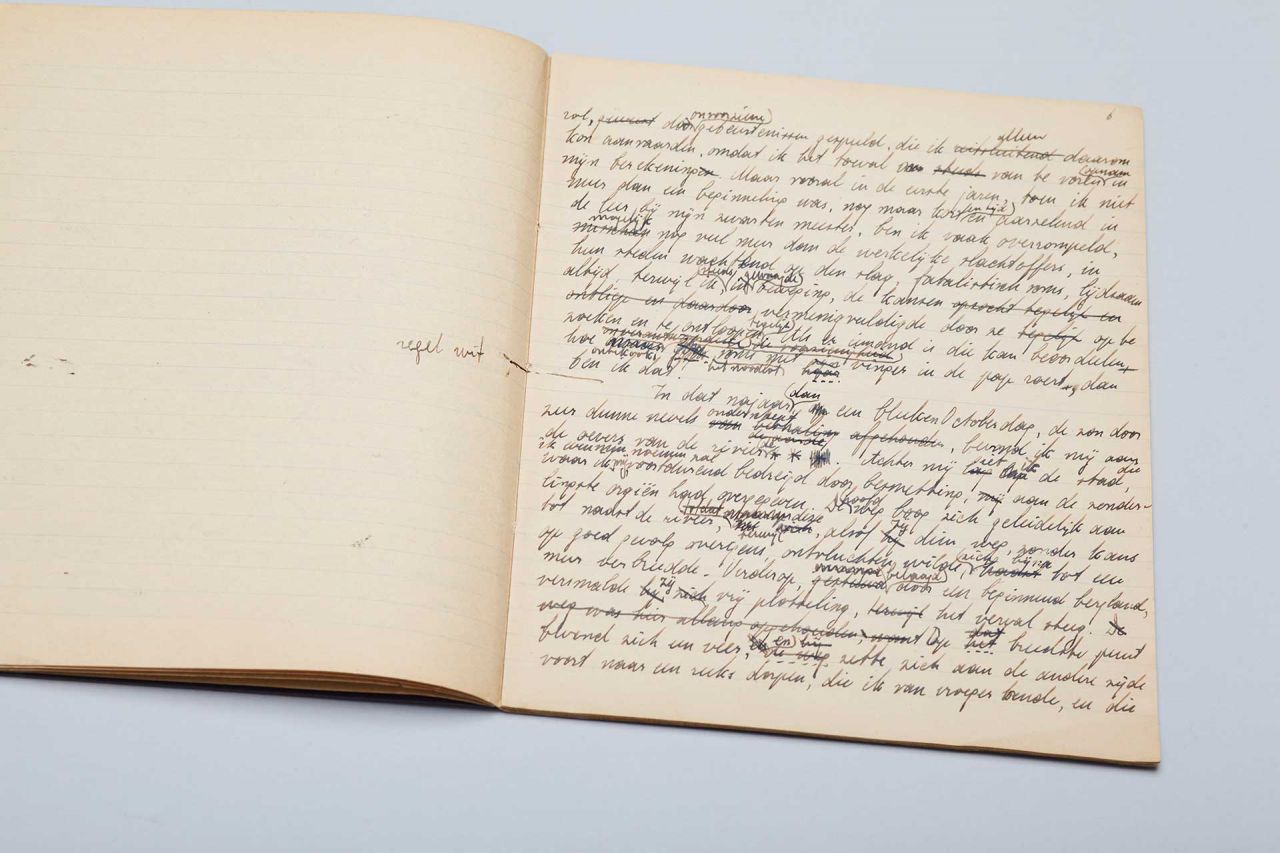 Kladhandschrift ‘Het veer’ (pag. 6)