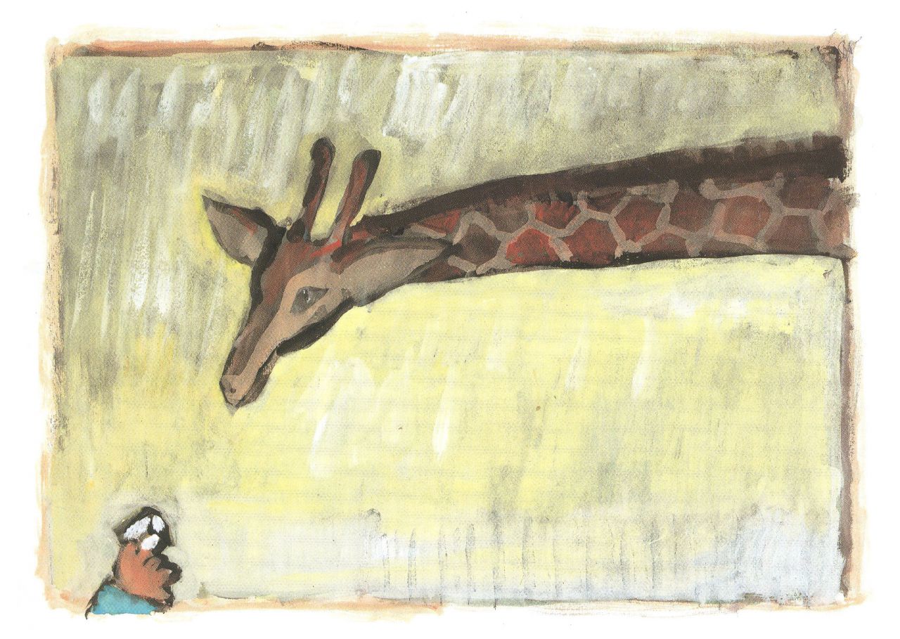 ‘Dikkertje Dap’ uit Beestenboel, 1995. Gouache