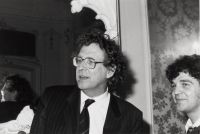 Aad Nuis en A.F.Th. van der Heijden in 1986