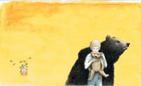 Omslagillustratie <i>Houden beren echt van honing?</i>, Midas Dekkers. Kinderboekenweekgeschenk (1985)