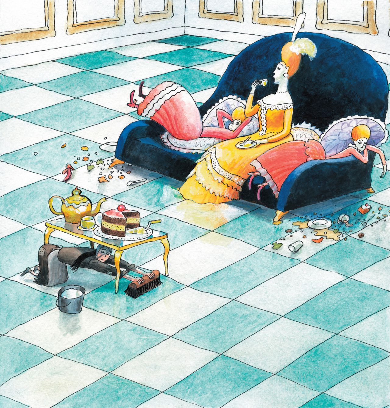 Assepoester, uit <i>De sprookjesverteller</i>