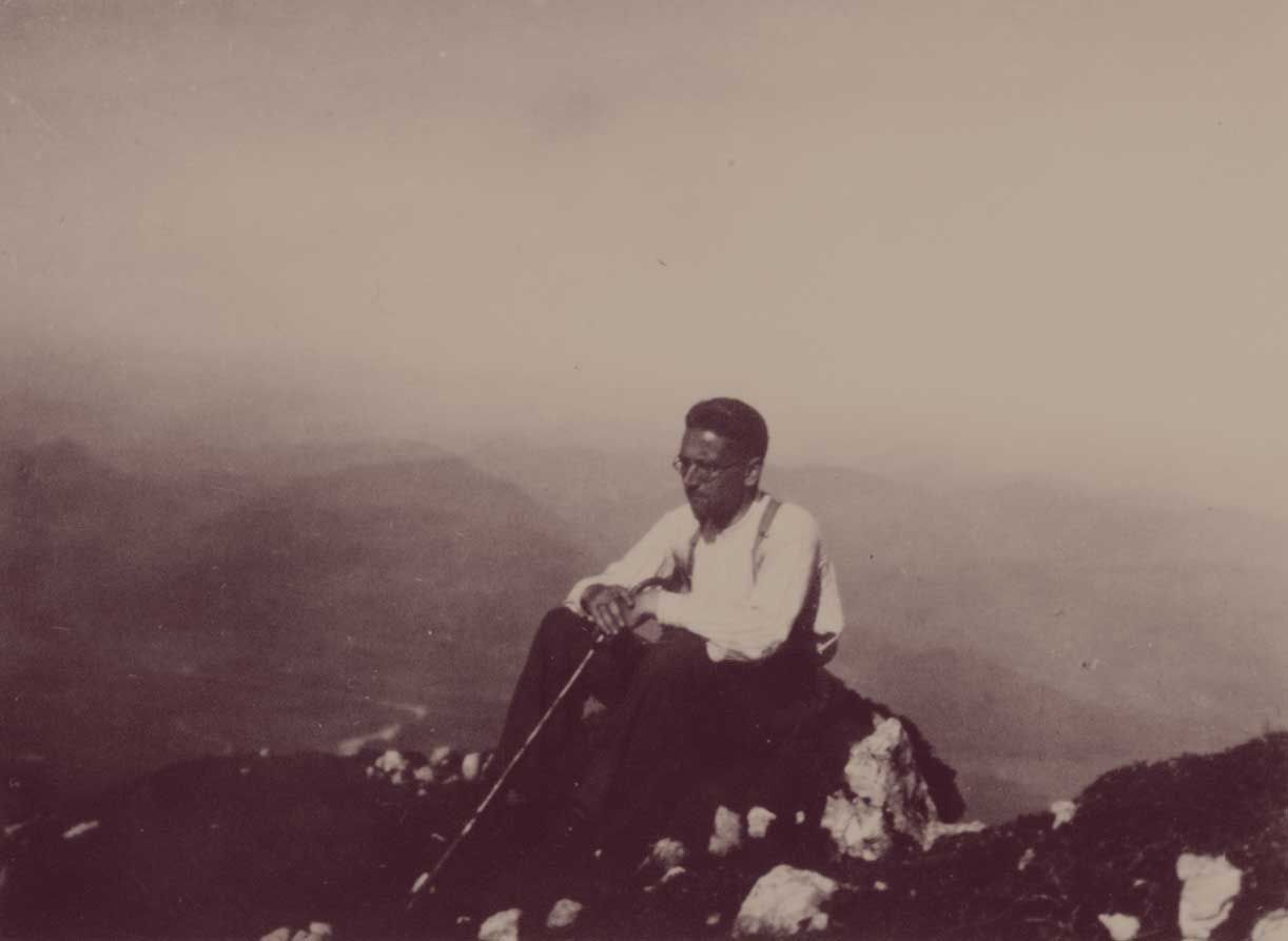 Simon Vestdijk in Beieren (ca. 1930)