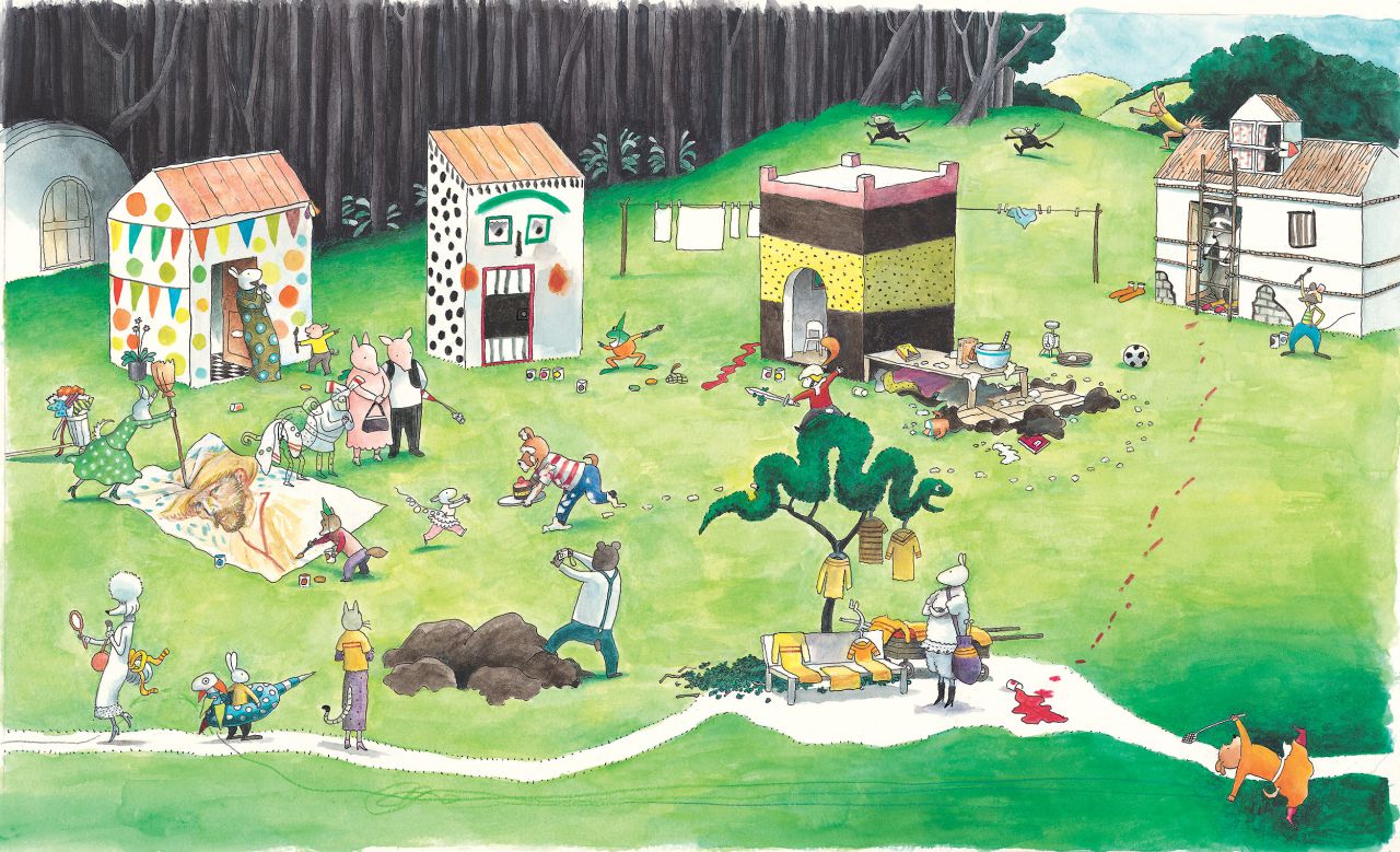 Uit <i>Verjaardag met taart</i>. Lannoo (2010)