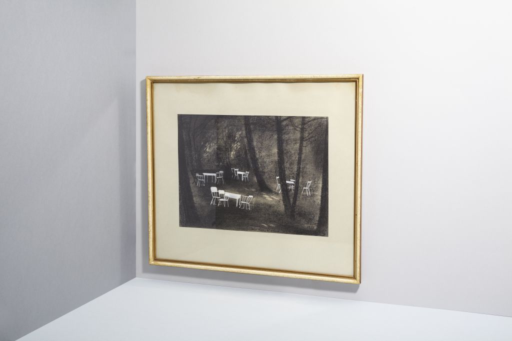 Tekening door Paul Citroen geschonken aan Anna Blaman