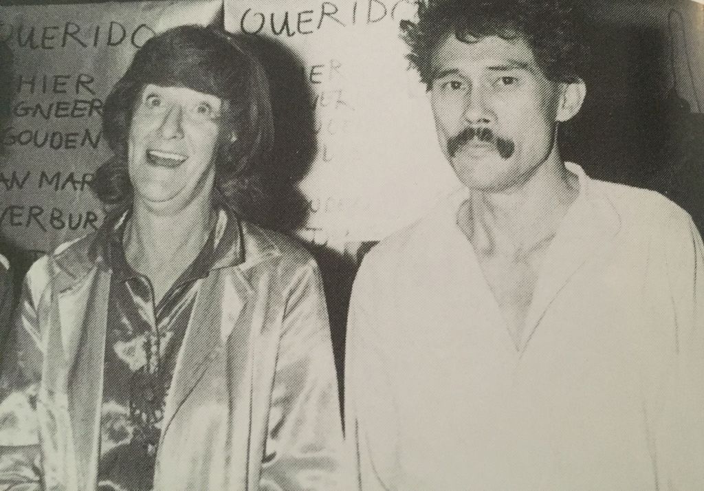 Miep Diekmann en Thé Tjong-Khing bij de uitreiking van het Gouden Penseel 1978, © ANP/Spaarnestad Fotoarchief