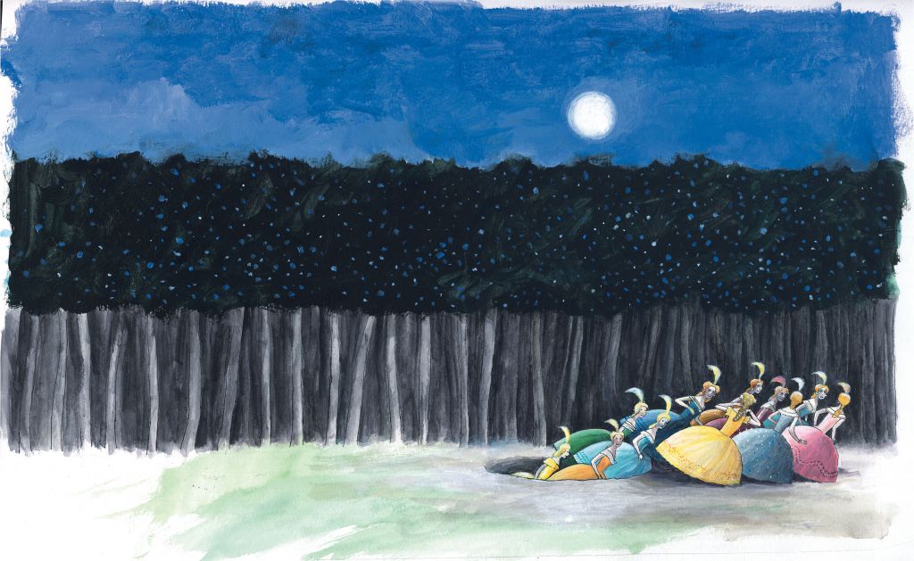 Omslagillustratie <i>De dertig mooiste verhalen van de sprookjesverteller</i>. Gottmer (2010).