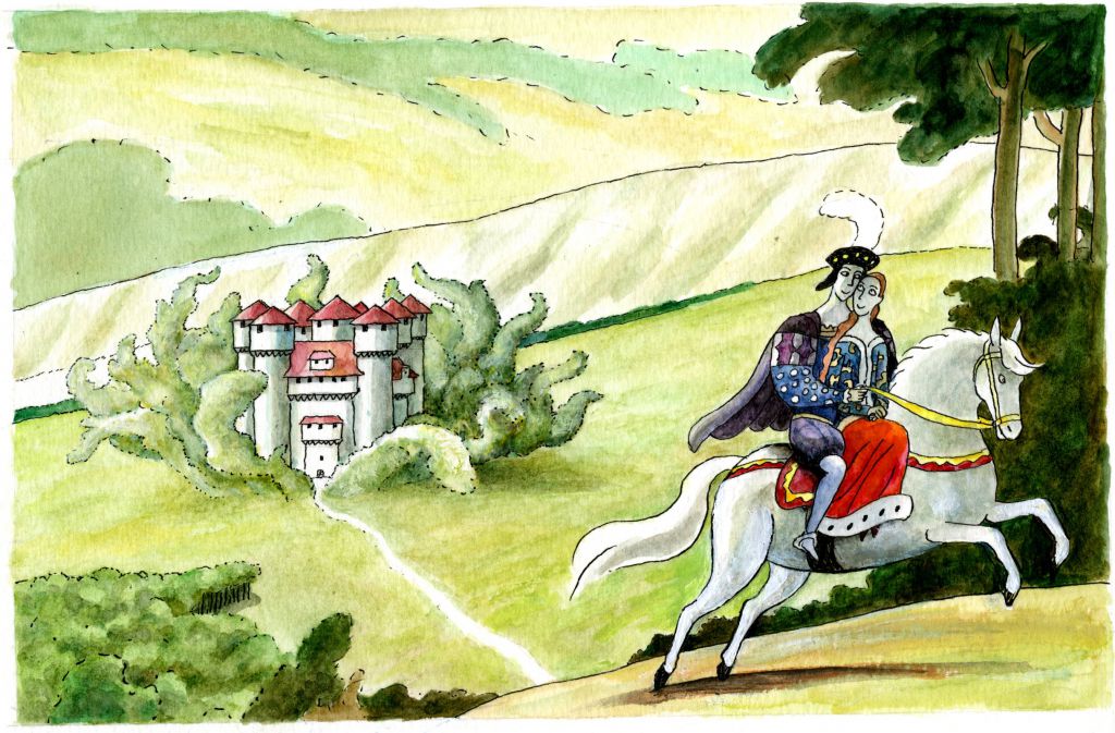 Doornroosje, uit <i>De sprookjesverteller</i>. Gottmer (2007)