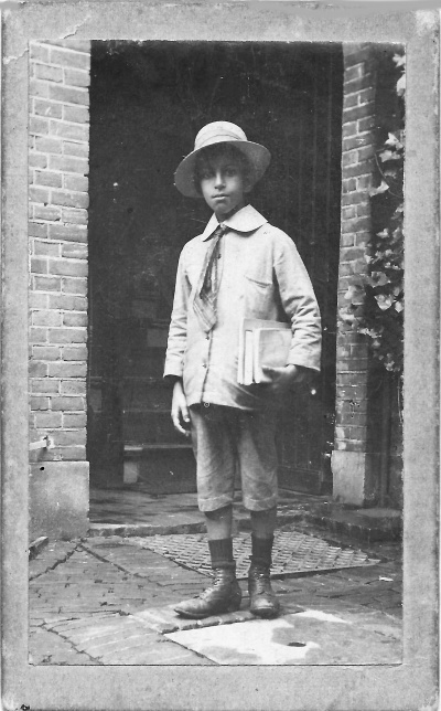 De jonge Helman in 1915 in Den Bosch