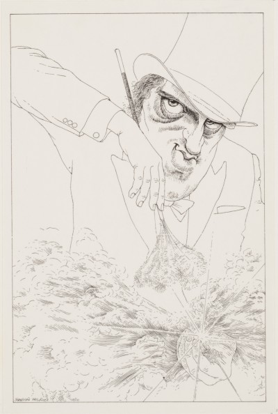 Cartoon door Siegfried Woldhek