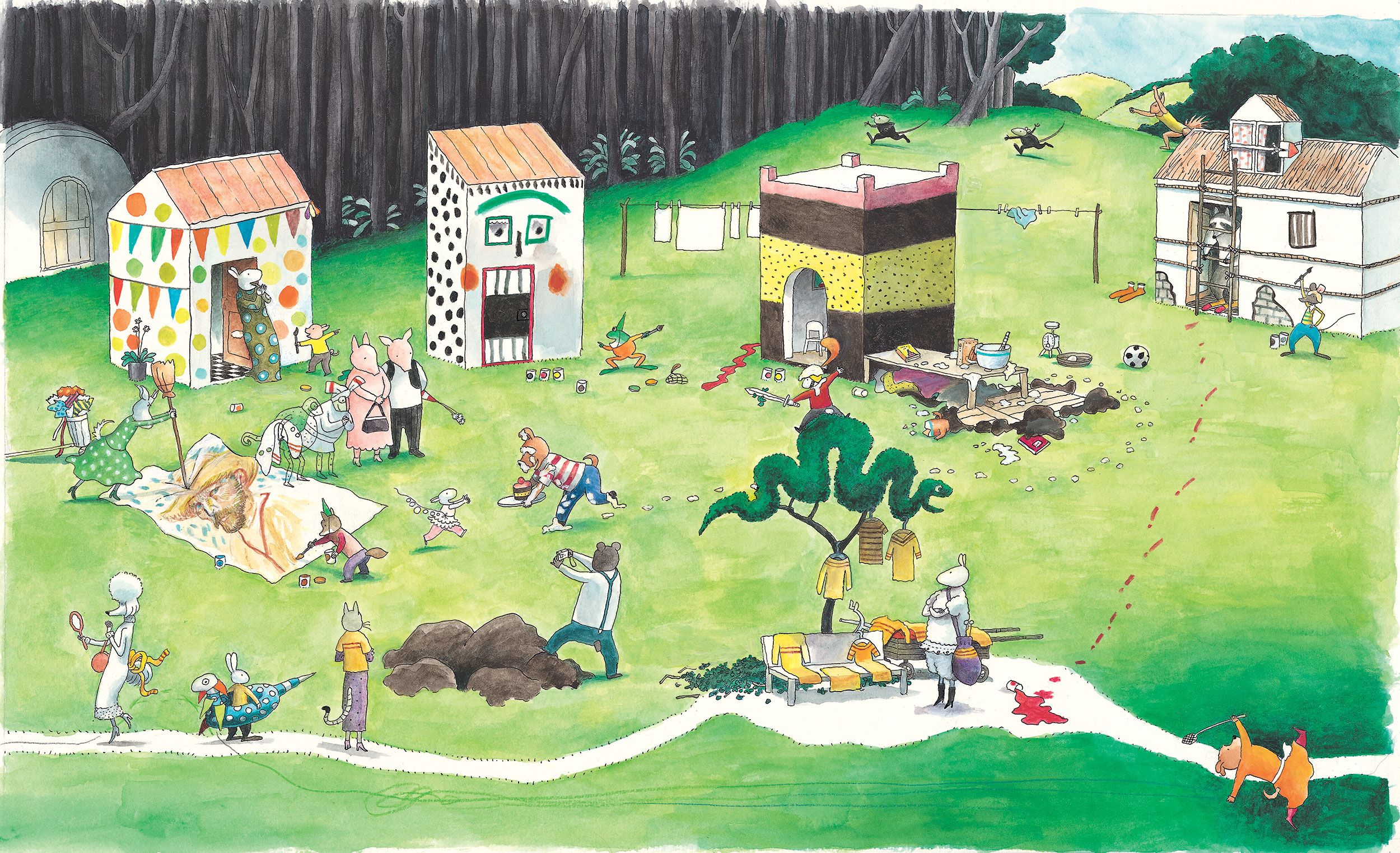 Uit <i>Verjaardag met taart</i>. Lannoo (2010)