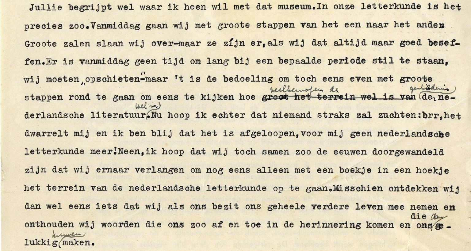 Fré Dommisse over het literaire landschap van Nederland als een museum