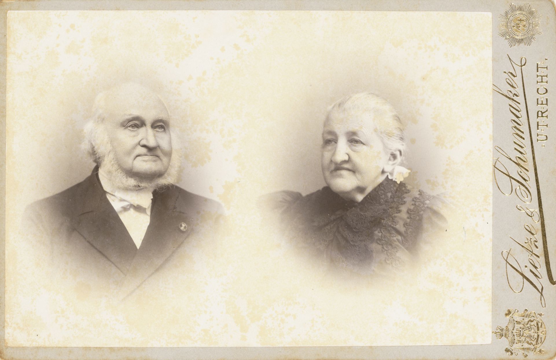 Het echtpaar Beets-van Foreest, 20 oktober 1899