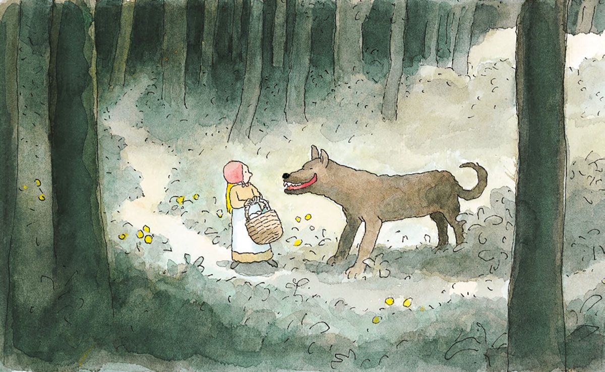 Roodkapje, uit <i>Grootmoeders grote oren…</i>