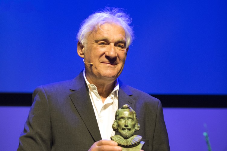 Tijs Goldschmidt met de P.C. Hooft-prijs