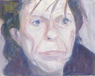 Deze afbeelding toont een kunstzinnig portret van Connie Palmen.