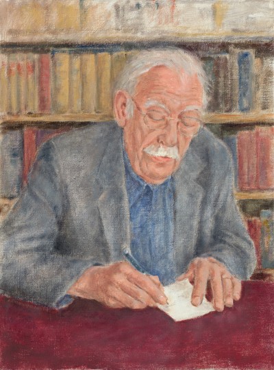 Deze afbeelding toont een kunstzinnig portret van Guillaume van der Graft .