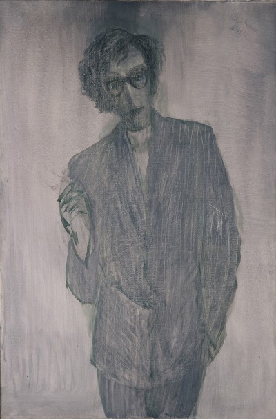 Deze afbeelding toont een kunstzinnig portret van Anna Blaman.