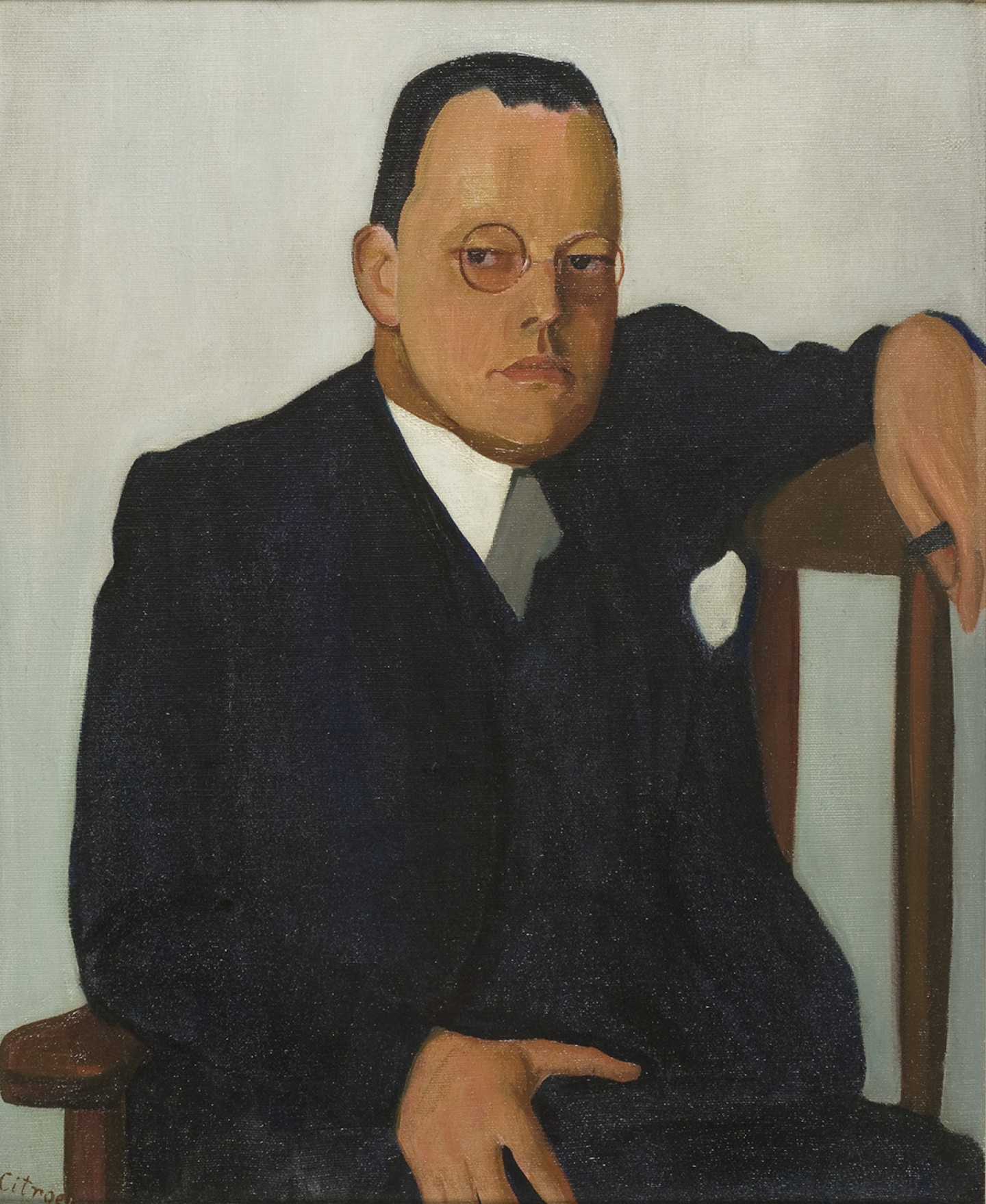 Wat vond de weduwe van Menno ter Braak van dit portret?