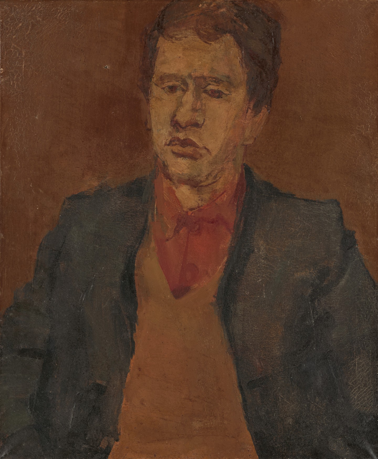 De afbeelding toont een kunstzinnig portret van Johnny van Doorn. Gemaakt door: Geurt van Dijk