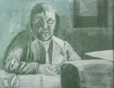 Deze afbeelding toont een kunstzinnig portret van J. van Oudshoorn.