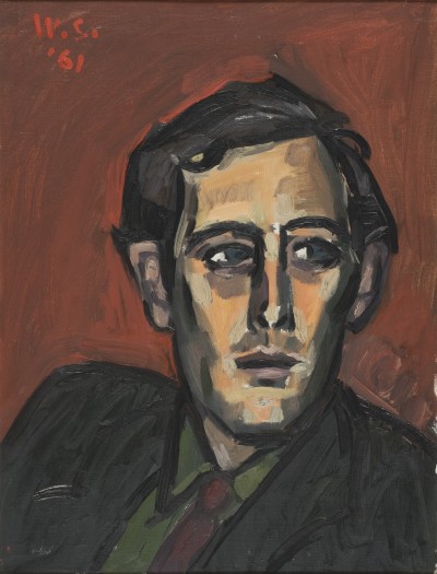 Deze afbeelding toont een kunstzinnig portret van Han Lammers.
