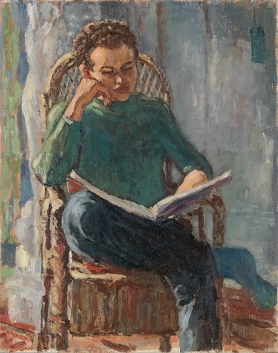 Deze afbeelding toont een kunstzinnig portret van Reinjan Mulder.