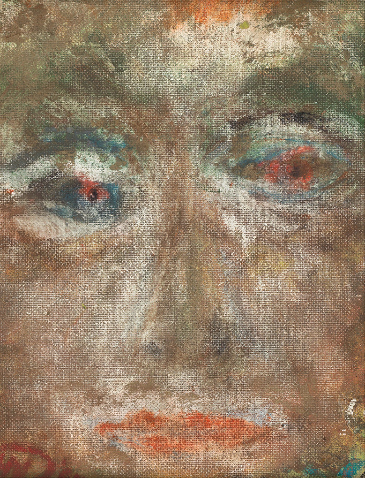 De afbeelding toont een kunstzinnig portret van Hans Sleutelaar . Gemaakt door: Hans  Verhagen 