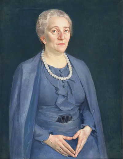 Deze afbeelding toont een kunstzinnig portret van Marianne Philips.