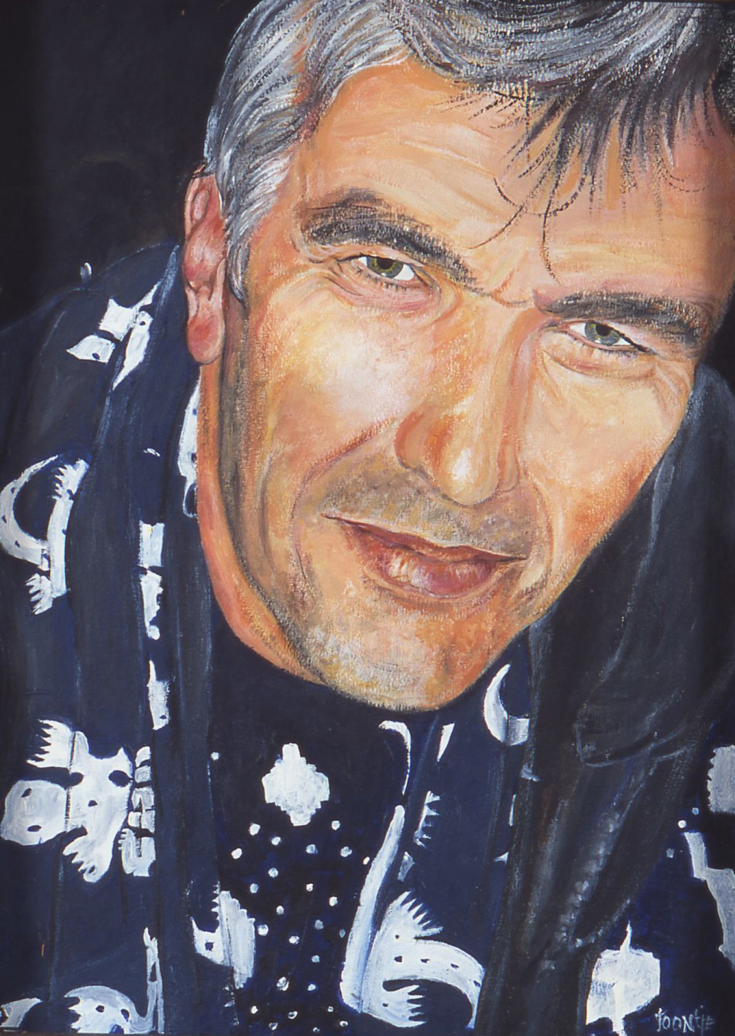 Waarom heeft Toontje van der Hulst een portret van Hans Plomp geschilderd? 