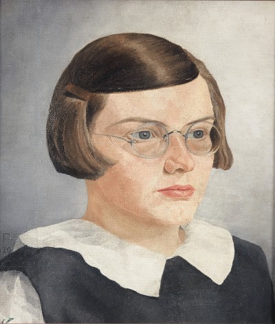 Deze afbeelding toont een kunstzinnig portret van Sonja Prins.