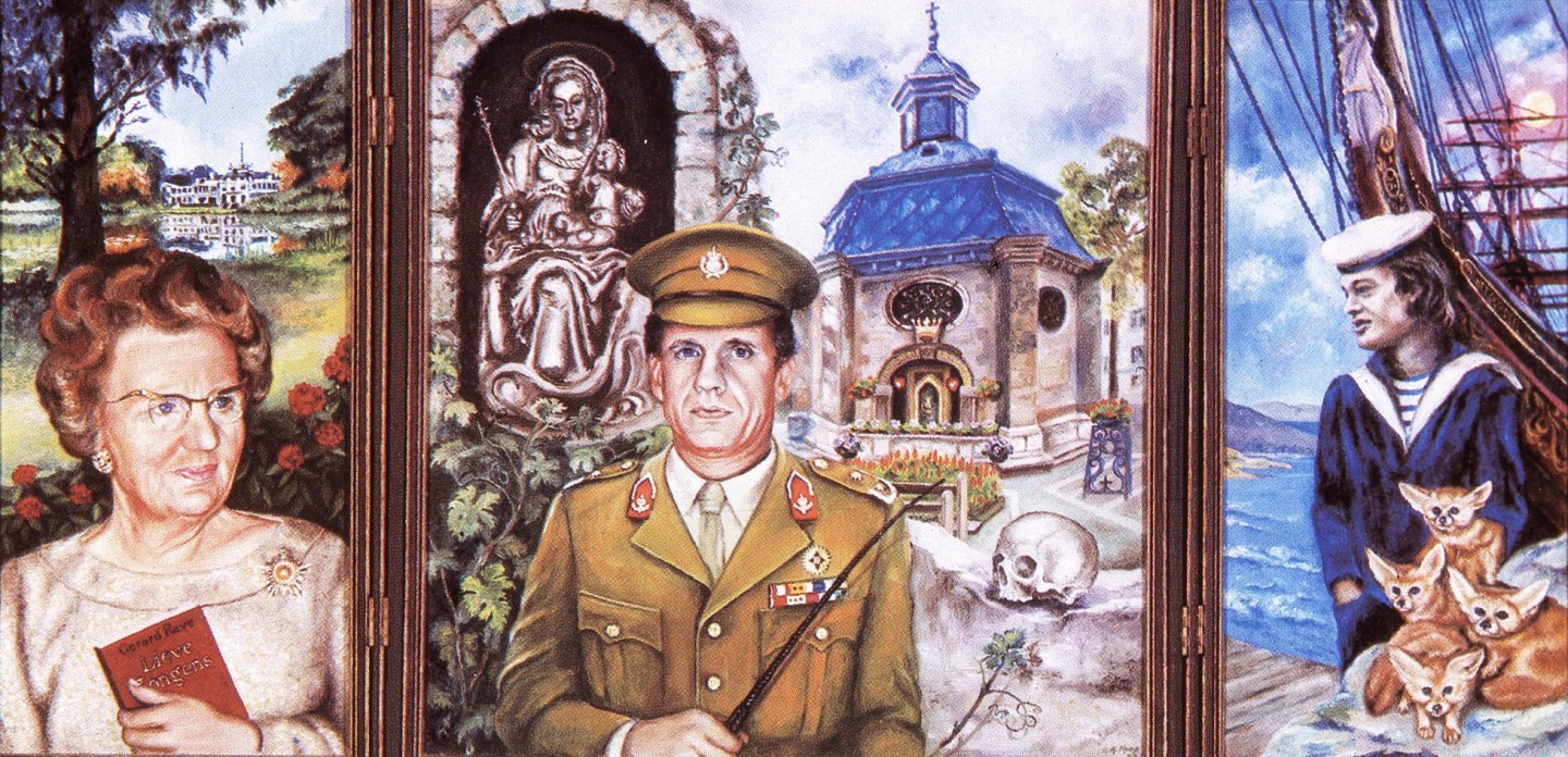 Gerard Reve was blij met dit portret, al zou hij graag wat veranderd zien. Wat?