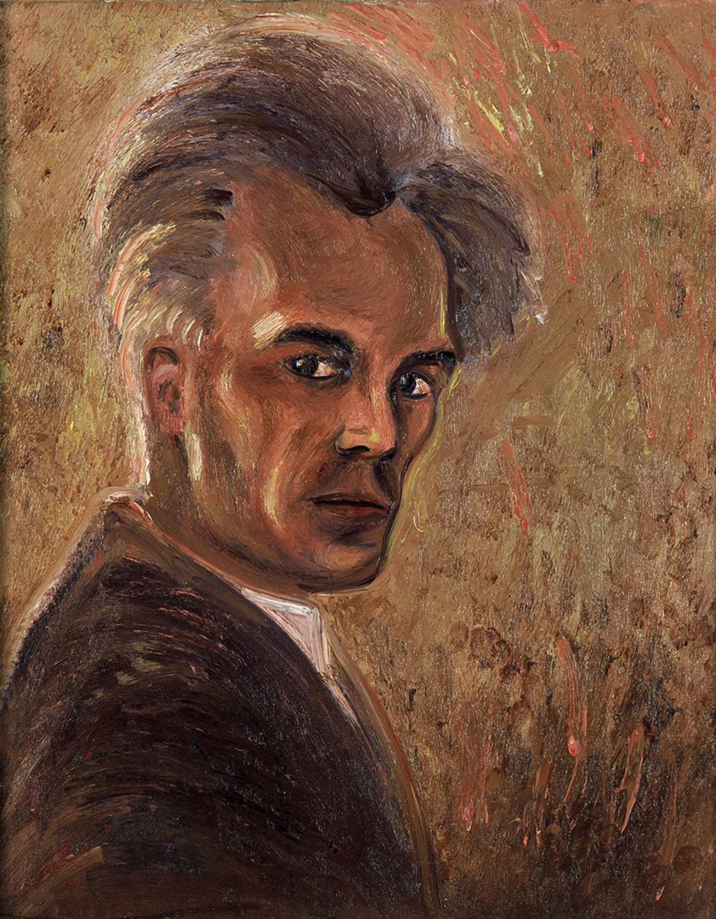 De afbeelding toont een kunstzinnig portret van Dirk Verèl . Gemaakt door: Hendrik de   Vries