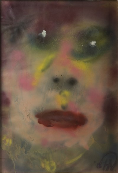 Deze afbeelding toont een kunstzinnig portret van Hans Verhagen.